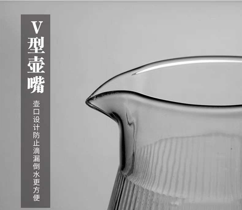 玻璃凉水壶半夏壶套装家用泡茶壶耐高温花茶壶冷泡水果茶跨境热销 pic 6