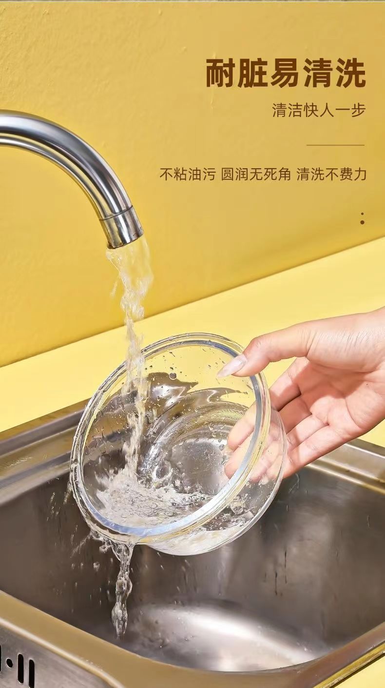 玻璃饭盒可微波炉加热的学生上班族带盖子餐盒分隔型便当微波适用详情12