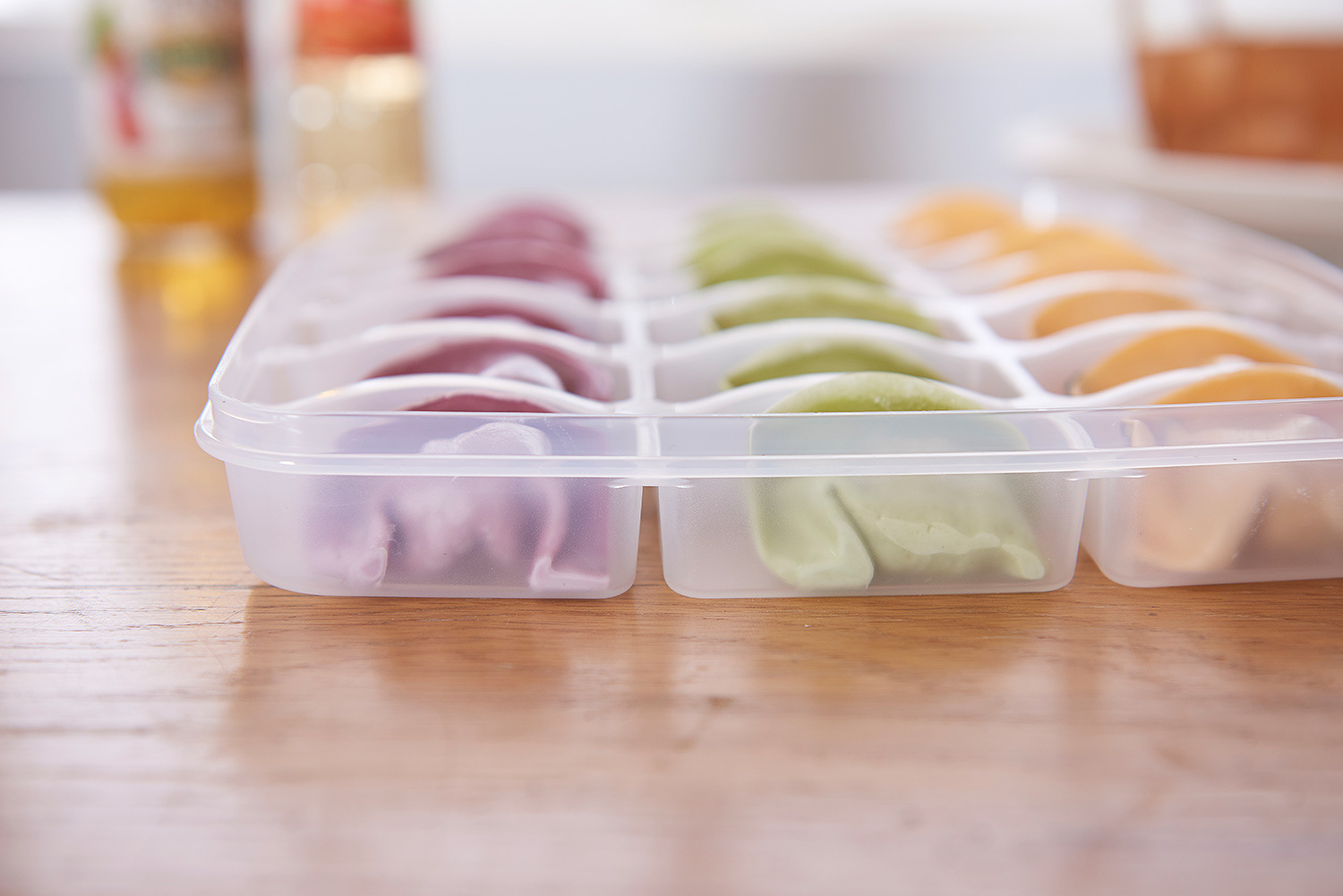 Customized dumpling storage boxes, refrigeration-specific fresh-keeping boxes, food-grade vegetable boxes, and frozen storage boxes for dumplings and wontons pic 5