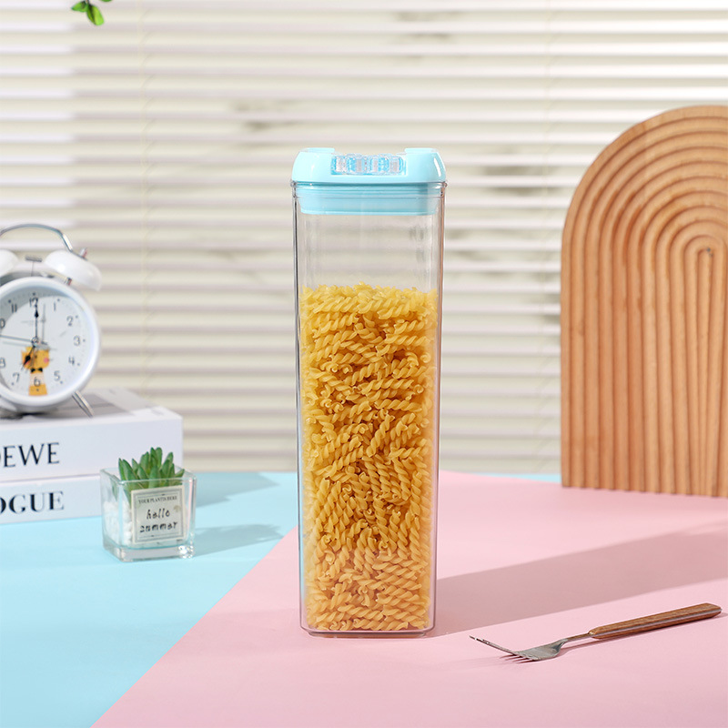 密封五谷杂粮罐厨房收纳食品级干货透明塑料罐盒子零食储物茶叶罐详情6