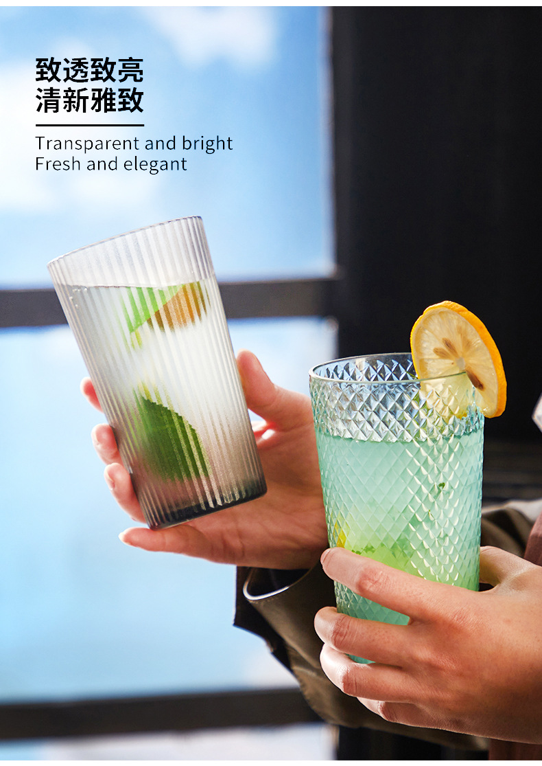 耐高温亚克力杯子商用茶餐厅杯子酒店啤酒杯饭店果汁杯饮料杯塑料详情10