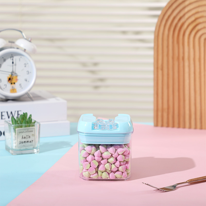 密封五谷杂粮罐厨房收纳食品级干货透明塑料罐盒子零食储物茶叶罐详情5