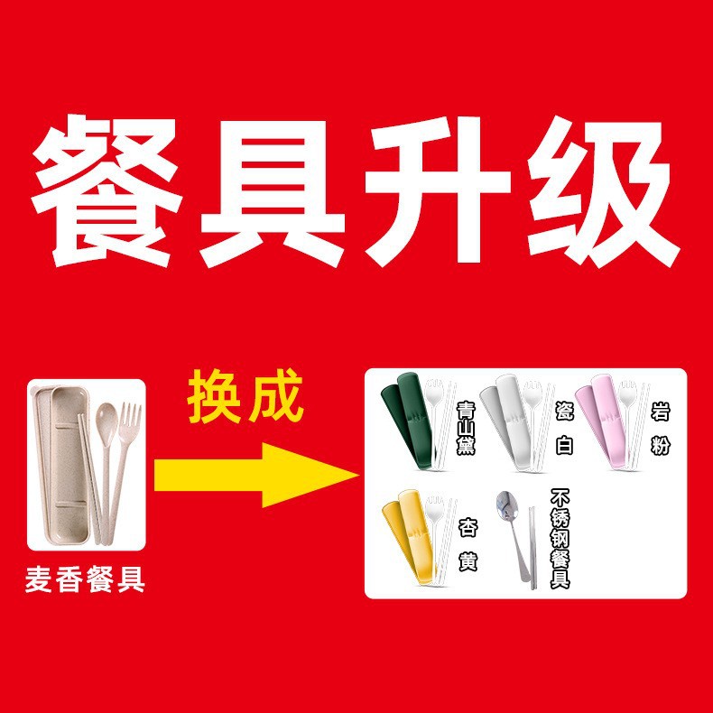 耐高温玻璃可进微波炉饭盒上班族餐盒学生保温便当盒餐盒便携套装详情2