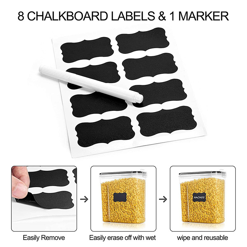 厨房储物罐食品密封保鲜防潮米桶罐五谷杂粮透明PP2.5L零食收纳罐详情7