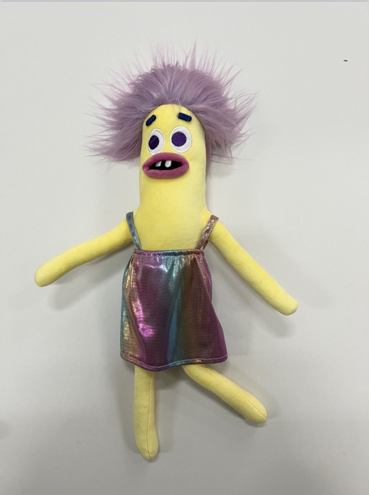 Cross-border new product nobody sausage, Nobody Sausage Doll Dress, Sausage Monster Plush toy manufacturer wholesale pic 2