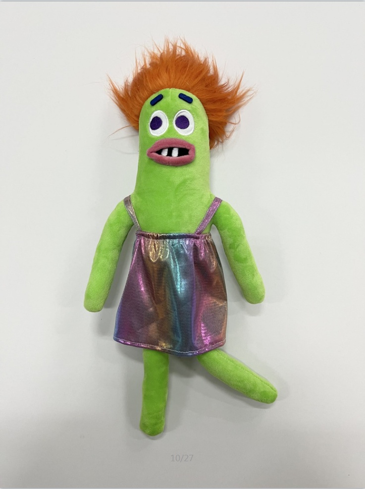Cross-border new product nobody sausage, Nobody Sausage Doll Dress, Sausage Monster Plush toy manufacturer wholesale pic 3