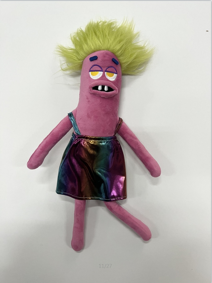 Cross-border new product nobody sausage, Nobody Sausage Doll Dress, Sausage Monster Plush toy manufacturer wholesale pic 4