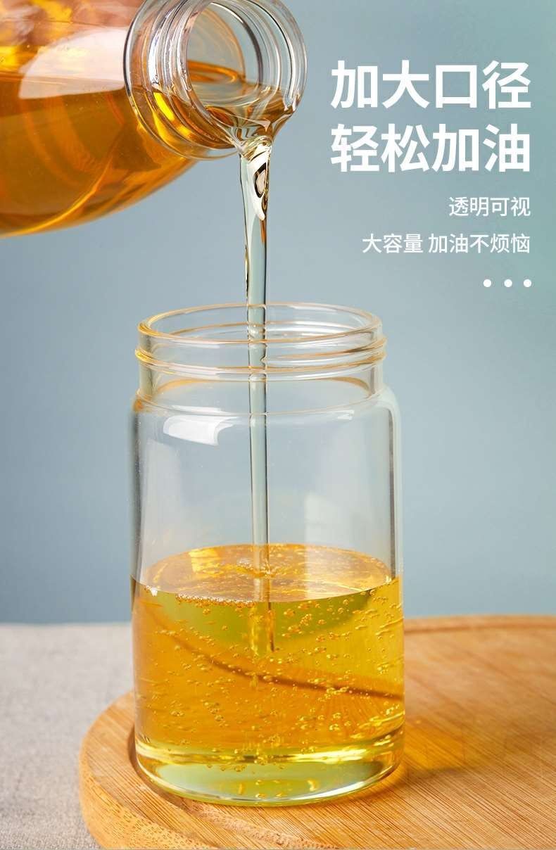 Silicone rubber oil bottle with brush, kitchen pancake oil brush, household high-temperature resistant oil bottle, food-grade oil bottle wholesale pic 16