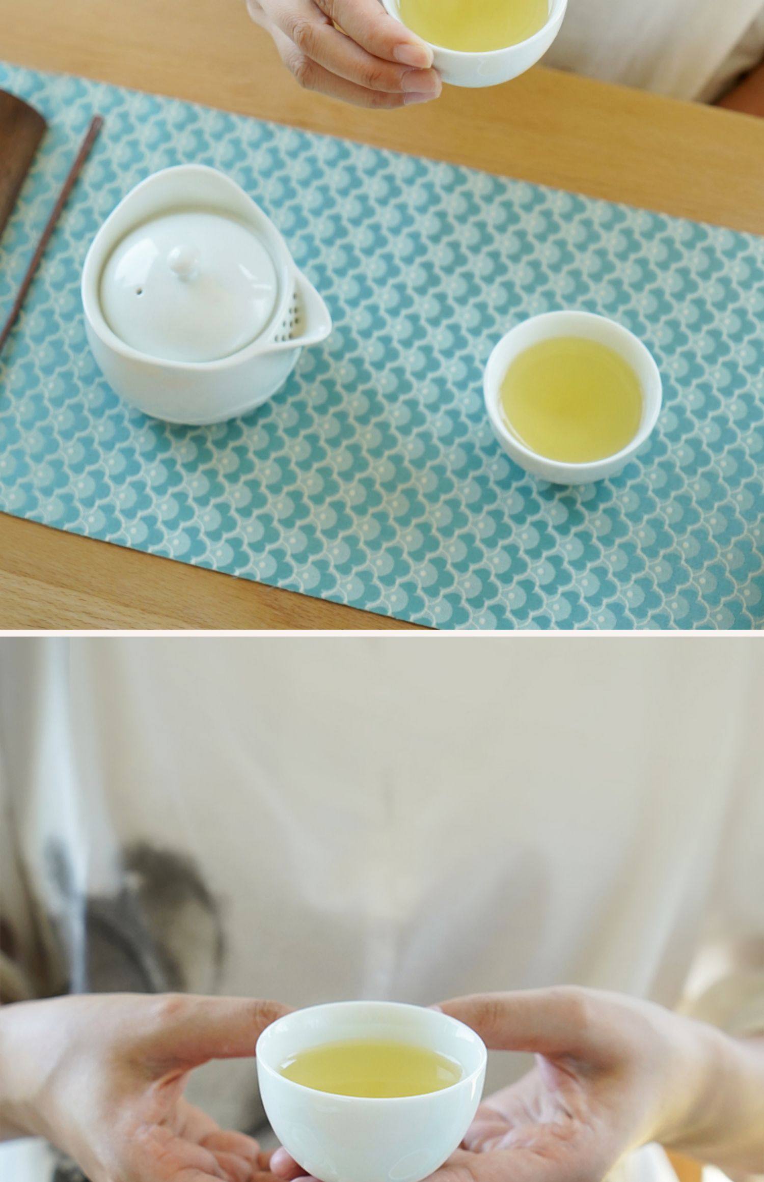 Lu Bao Ceramic Tea Set Lingbo Tea Set Gift Box Office One Pot Two Cups Portable Quick Guest Cup Tea Set pic 18