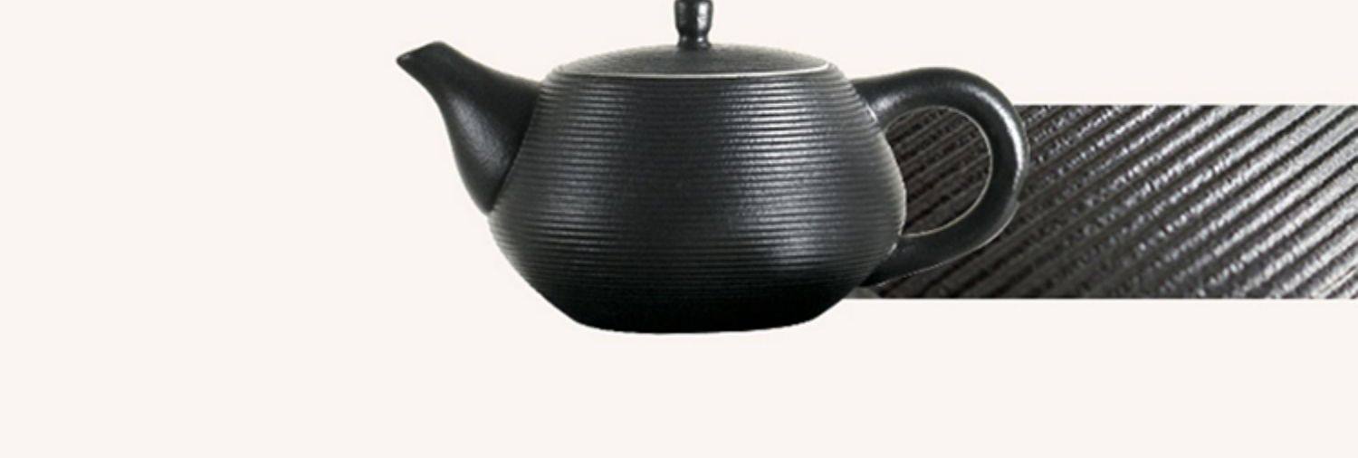 Lu Bao Ceramic Teapot Single-person Kung Fu Tea Set, one teapot and two cups, Zen Charm Wabi-sabi Style Tea Set Gift Box pic 14