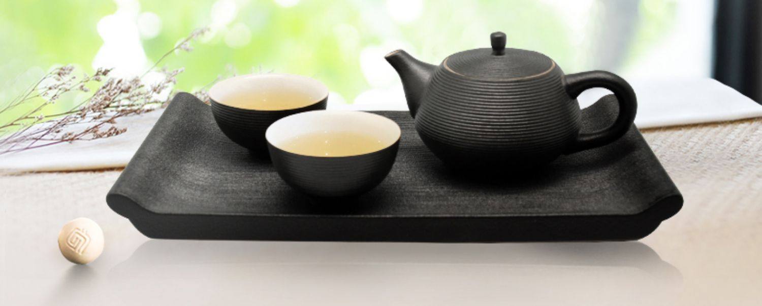 一件代发台湾陆宝一壶二杯茶具套装侘寂风禅意泡茶茶壶单杯书香品茗茶礼详情8