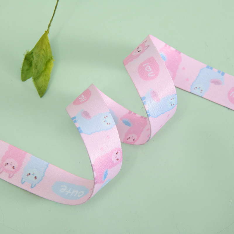 Custom-made 2cm hand-woven tape, polyester printed tape, art design tape, home outfit tape, festival gift packaging tape pic 4