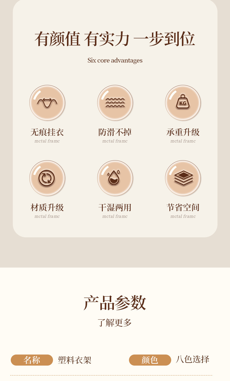 衣架家用挂衣毛衣无痕防肩角衣撑子防滑不鼓包晾衣衣服架晒衣架挂详情2