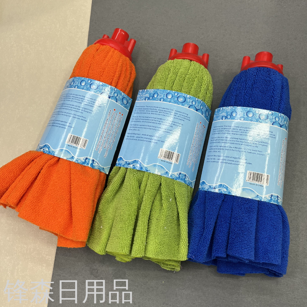毛巾布拖把头挤水家用吸水墩布干湿二用布拖拖把头地板好拖把