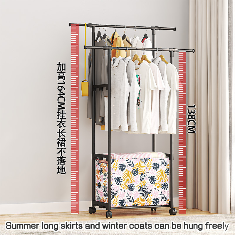 Multifuncional rack de ropa dormitorio simple colgador de ropa colgador de ropa hogar details Picture