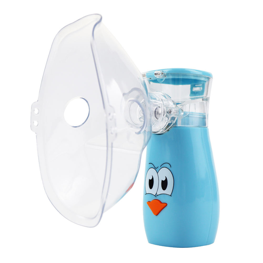 The portable handheld nebulizer features a long-lasting body and a cute mesh nebulizer available in various colors details Picture