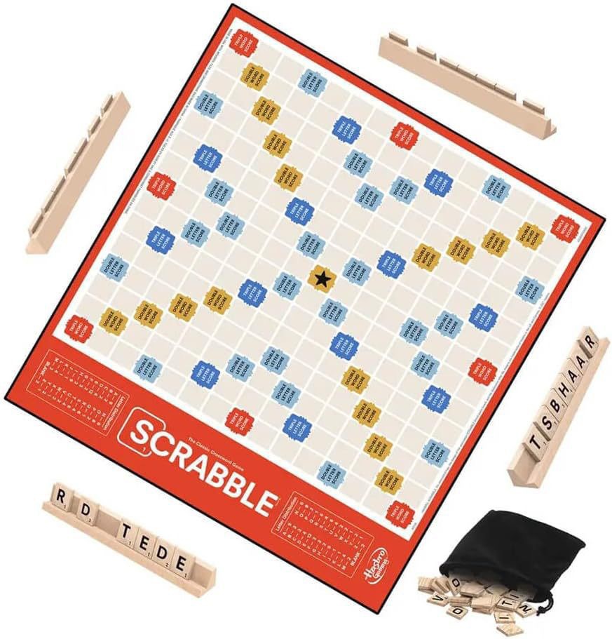 跨境热销SCRABBLE棋盘字母匹配益智家庭聚会游戏亲自互动桌面游戏详情6