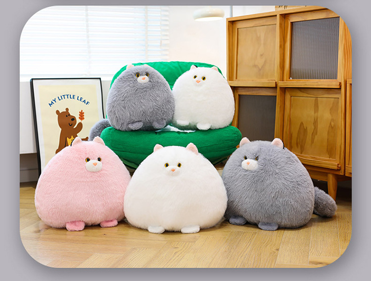 Wholesale cat plush toys, sofa cushions, male and female hugs, long-tailed cat dolls, gift shop, giving gifts to friends pic 11