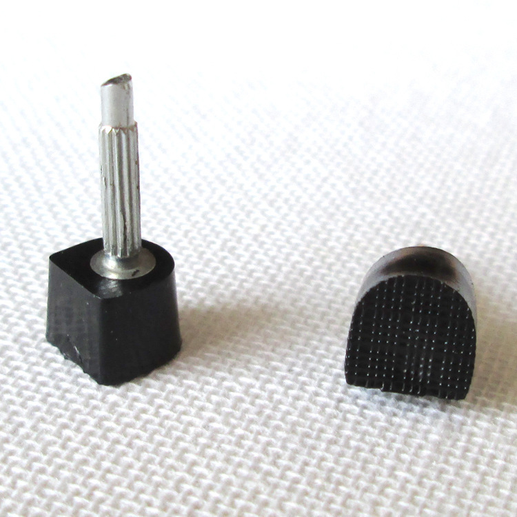 The heels of the high heels are studded and durable, and the heels are made of natural leather for anti-slip purposes. The heels are thick and thin, and the black apricot color is transparent pic 8