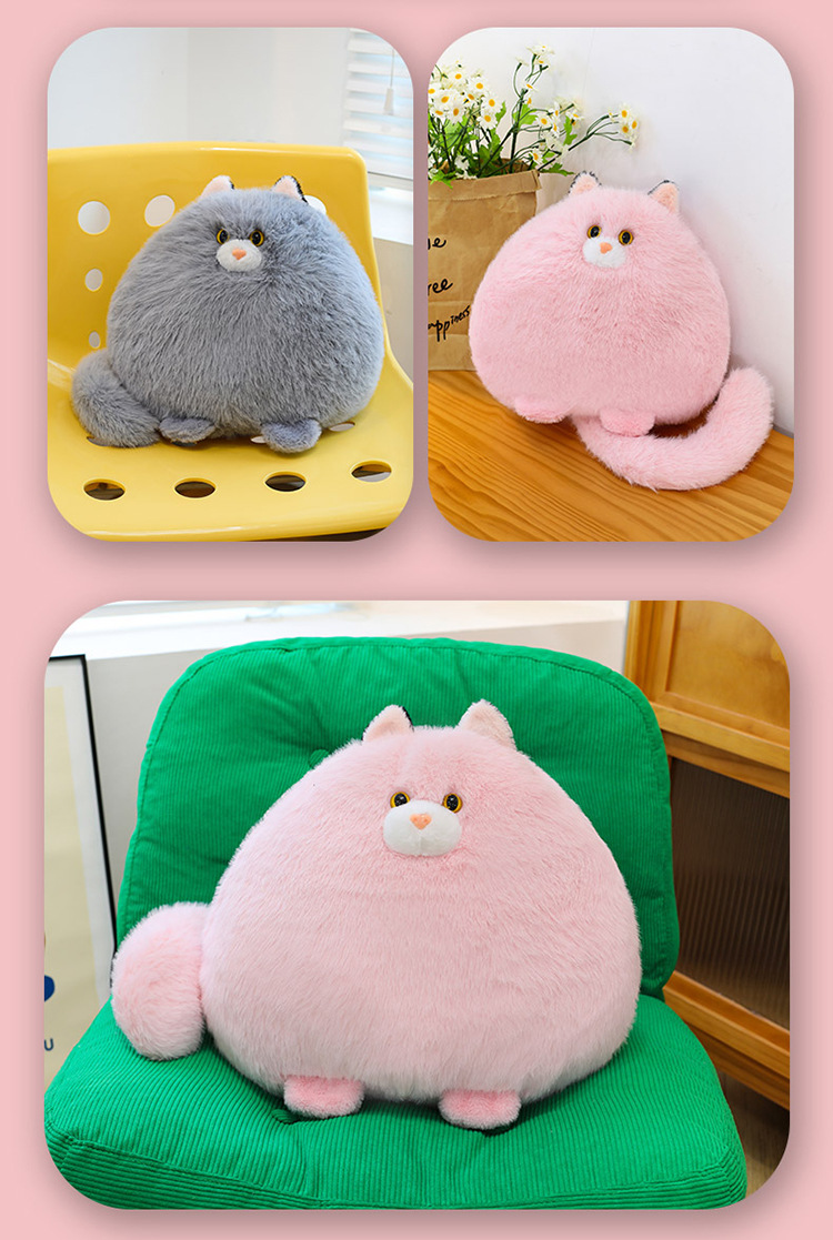 Wholesale cat plush toys, sofa cushions, male and female hugs, long-tailed cat dolls, gift shop, giving gifts to friends pic 29