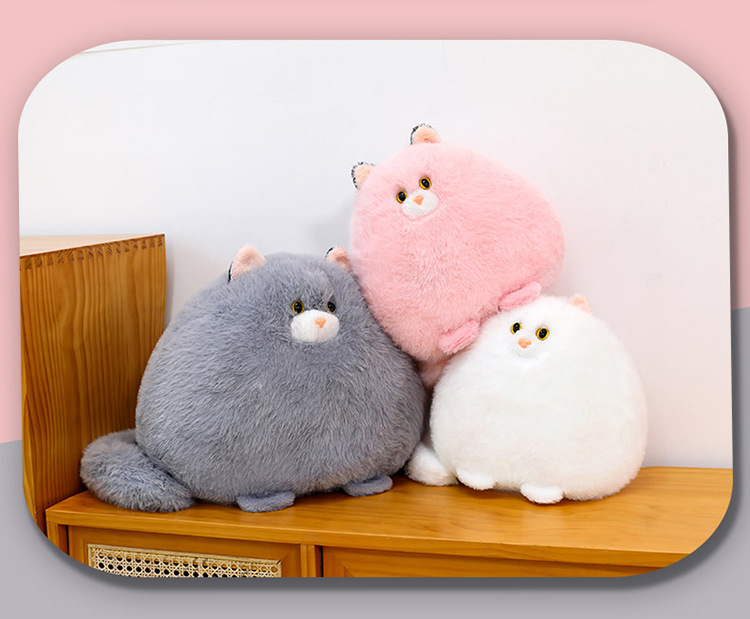 Wholesale cat plush toys, sofa cushions, male and female hugs, long-tailed cat dolls, gift shop, giving gifts to friends pic 21