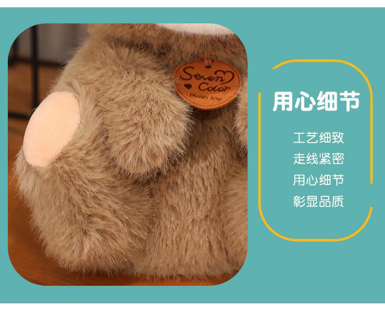 Cute and lazy kitten dolls, simulated cat plush toys, children's soothing cloth dolls, cloth dolls for girls wholesale pic 13