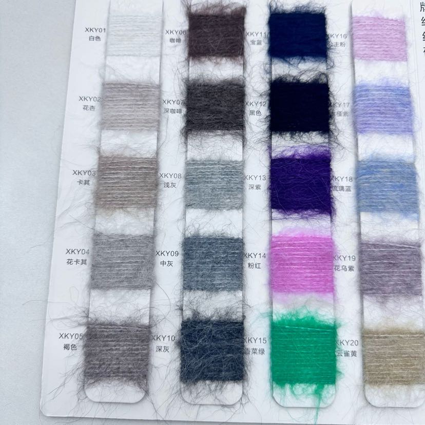 纱线毛线针织线手套帽子围巾专业线4.2/1NM 海冰·高比例羊驼毛详情1