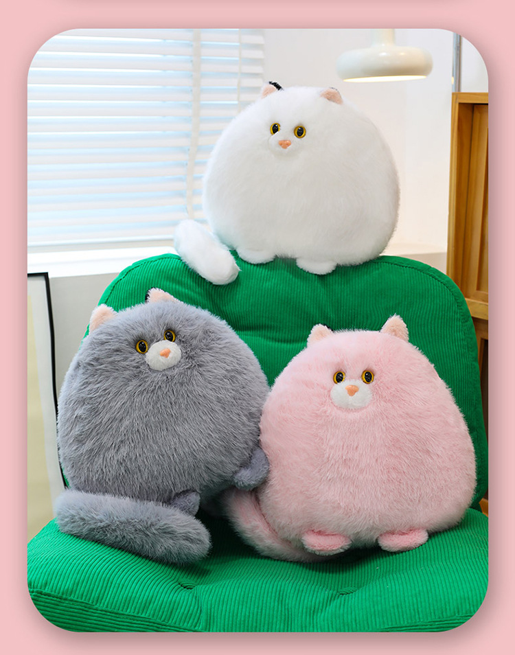 Wholesale cat plush toys, sofa cushions, male and female hugs, long-tailed cat dolls, gift shop, giving gifts to friends pic 28