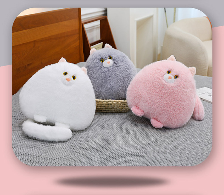 Wholesale cat plush toys, sofa cushions, male and female hugs, long-tailed cat dolls, gift shop, giving gifts to friends pic 23