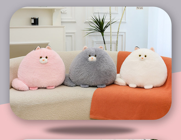 Wholesale cat plush toys, sofa cushions, male and female hugs, long-tailed cat dolls, gift shop, giving gifts to friends pic 16