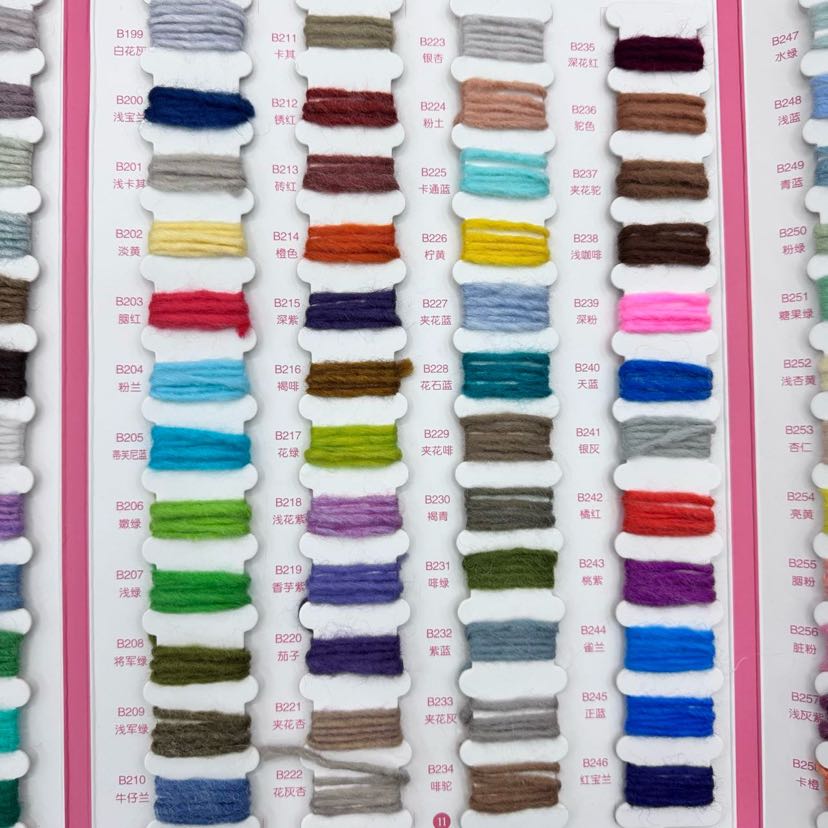 手套帽子围巾专用纱线纱线毛线针织线1.5支冰岛毛详情2