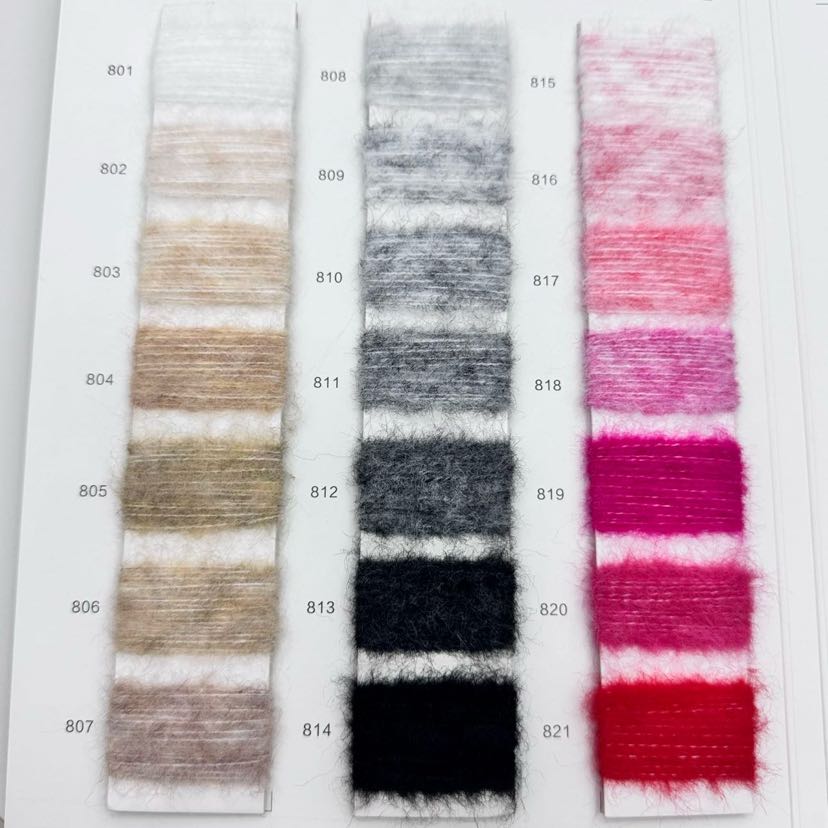 手套帽子围巾专用纱线纱线毛线针织线1/8.8NM 寒露详情2