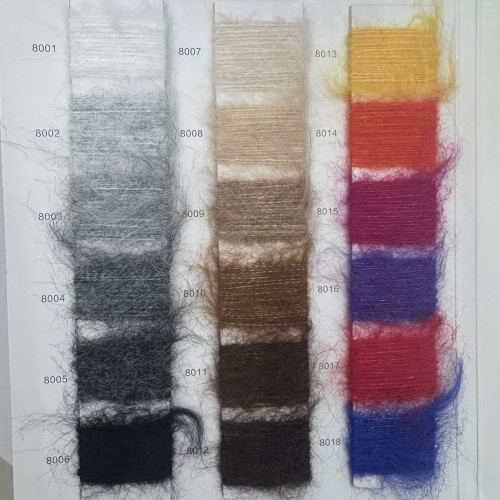 Special yarn for gloves, hats and scarves, yarn, wool, knitted yarn 1/8NM, Autumnal Equinox · alpaca (Orange Ode) pic 1