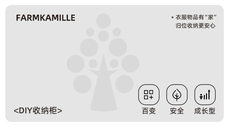 儿童玩具衣柜宝宝衣物收纳柜婴儿衣柜组合家用大容量储物柜置物架详情1
