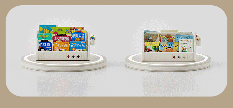 塑料宝宝书架儿童书桌收纳家用置物架小型整理架文件架办公室整理家用收纳置物架发箍置物架详情23