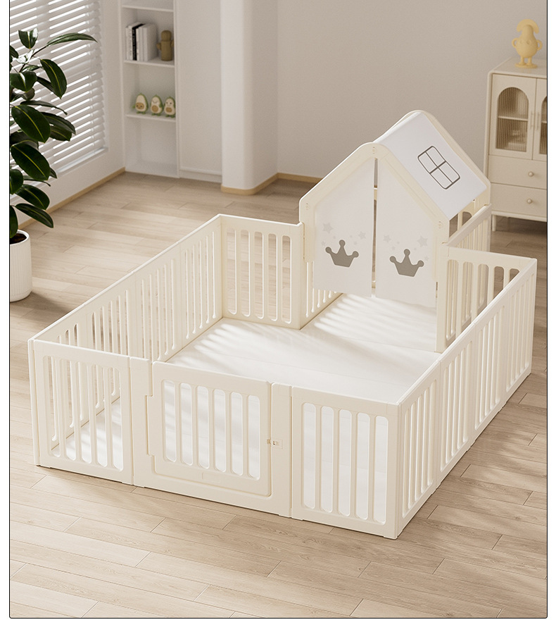 围栏室内家用客厅宝宝儿童婴儿安全防护栏爬行垫地上游戏围栏地围详情2