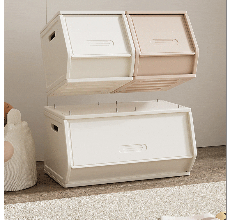 加厚收纳架塑料家具宝宝婴儿衣服玩具客厅组合储物儿童收纳柜一体详情20