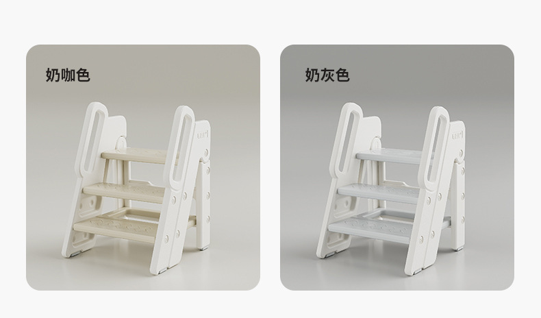 Baby step chair, handwashing step stool, children's footstool, infant and toddler learning tower, washstand, step stool, foldable children's safety seat pic 24