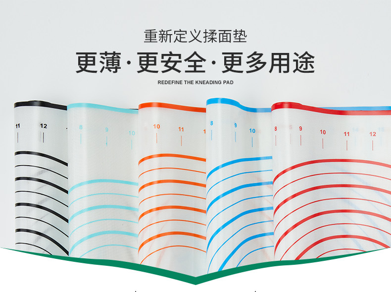 70*50cm extra-large silicone pad, kneading pad, rolling pad, heat-resistant and non-stick baking tool, panel and dough pad pic 1