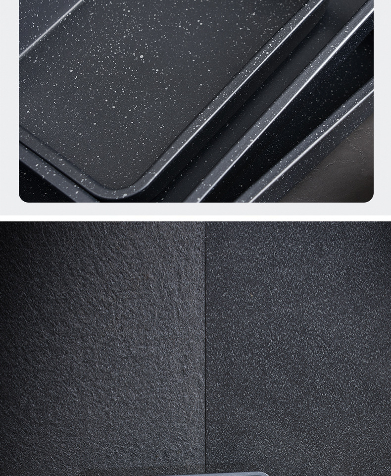 Rectangular baking tray, thickened toast, carbon steel baking tray, cake mold, marble oven, home cake mold pic 4