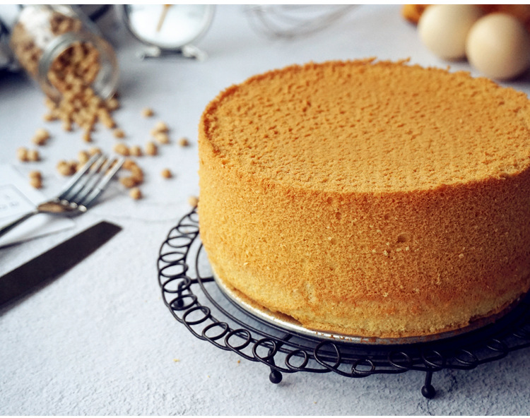 Non-stick round buttoned live bottom mold, lockable cake mold, mousse honeycomb, household carbon steel baking tray, baking tool pic 3