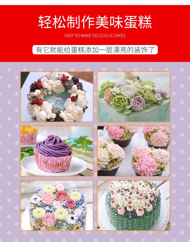 Piping tip set 7/11/23 Cream tip set Stainless Steel piping tip Cake piping tip set Baking tools pic 7