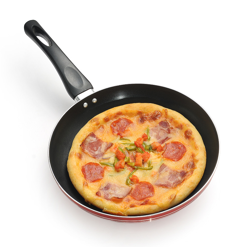 XJ10 household cooking pan, non-stick pan, flat egg frying pan, kitchen hot oil pan, breakfast pancake, small frying pan pic 2