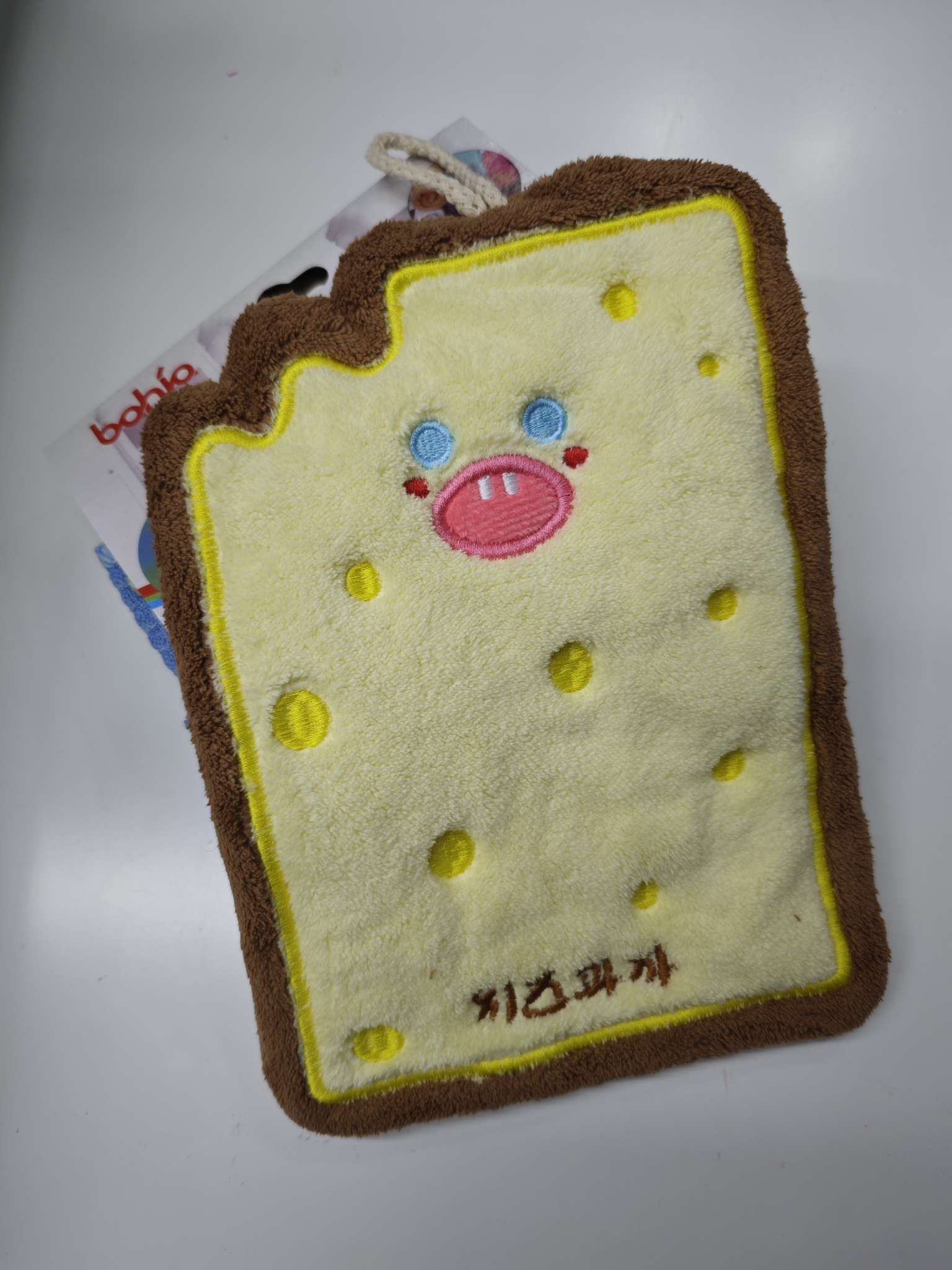 Thickened double-layer hanging cute pet Shanrong Lake hand towel pic 8