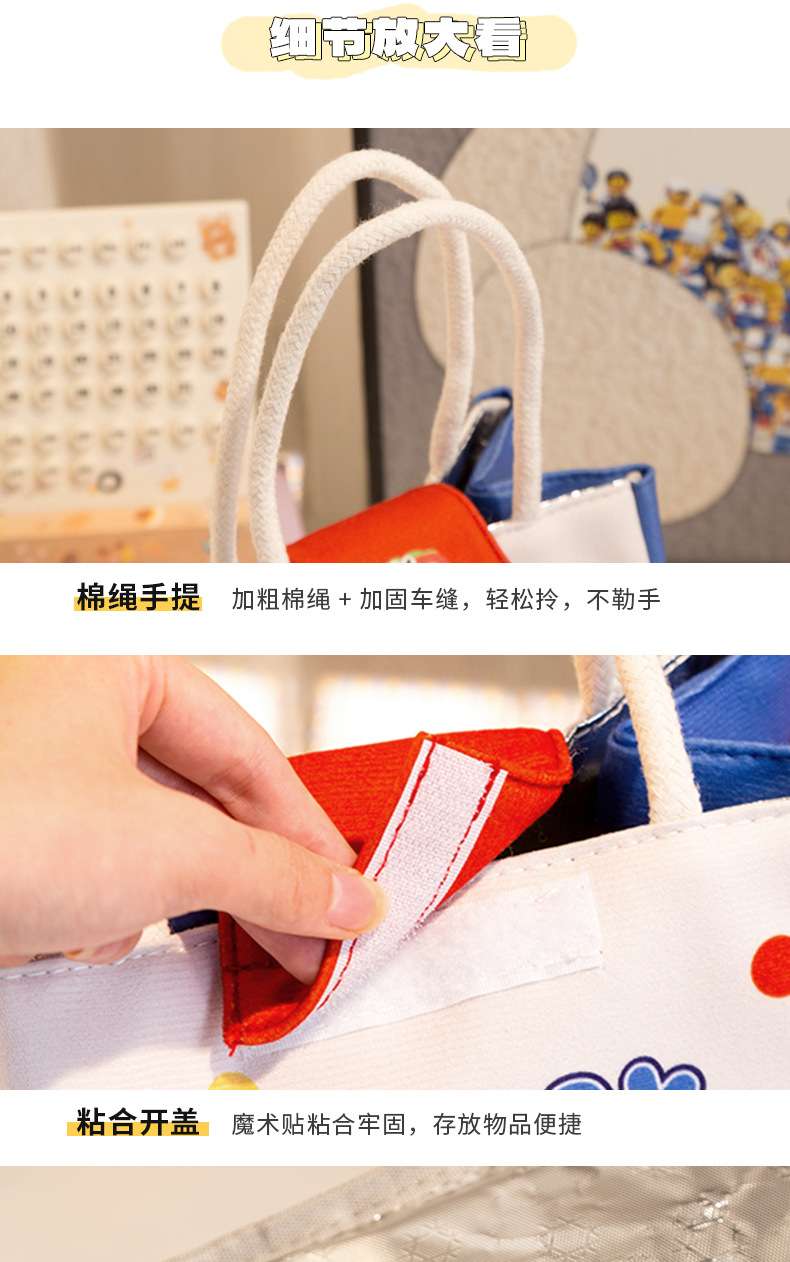 上班族带饭保温保冷饭盒袋加厚手提便当包学生高颜值冰包大容量详情5