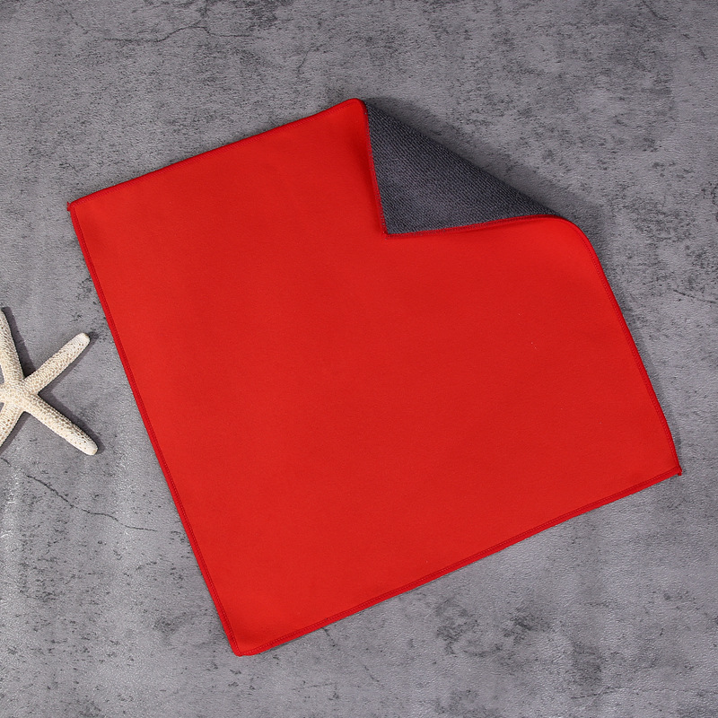 Hot-selling double-sided high-cleaning suede car wash towel pic 6