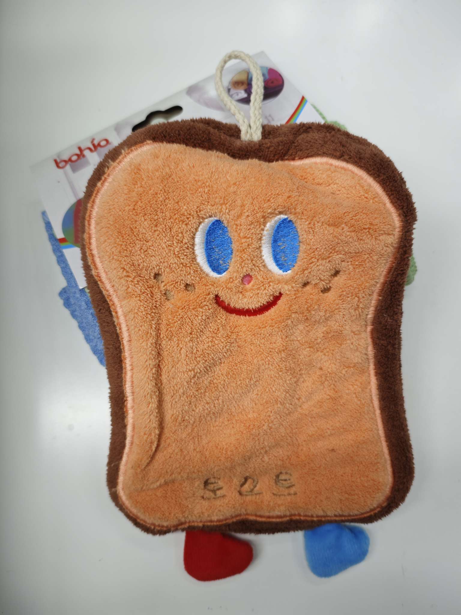 Thickened double-layer hanging cute pet Shanrong Lake hand towel pic 2