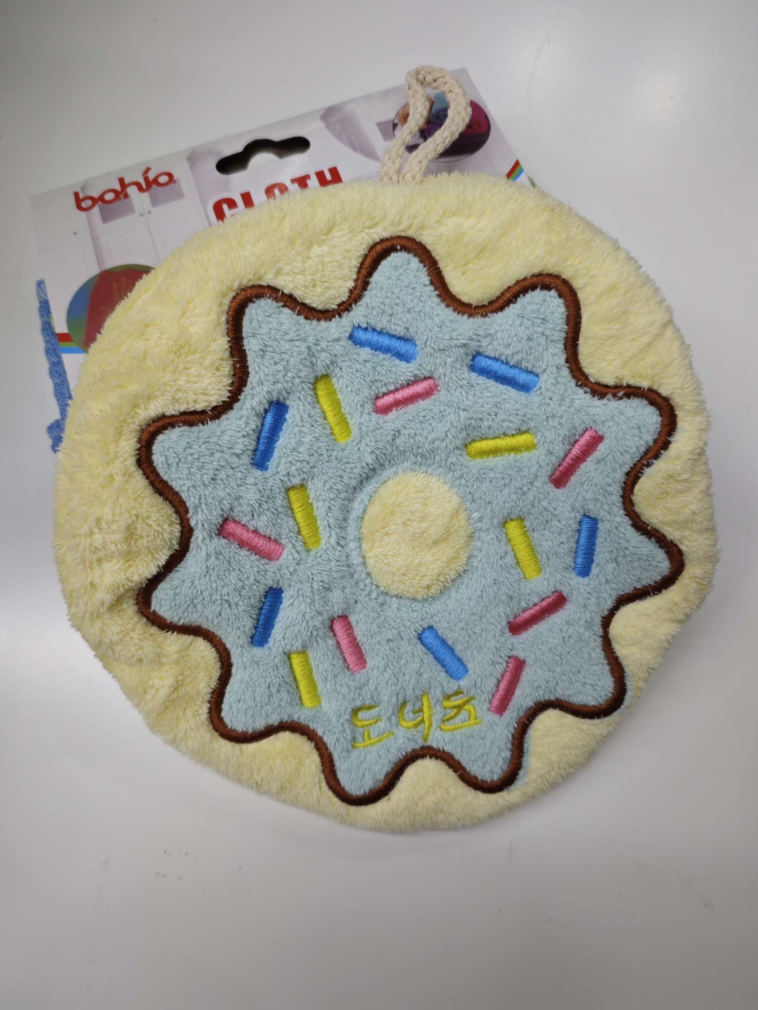 Thickened double-layer hanging cute pet Shanrong Lake hand towel pic 3