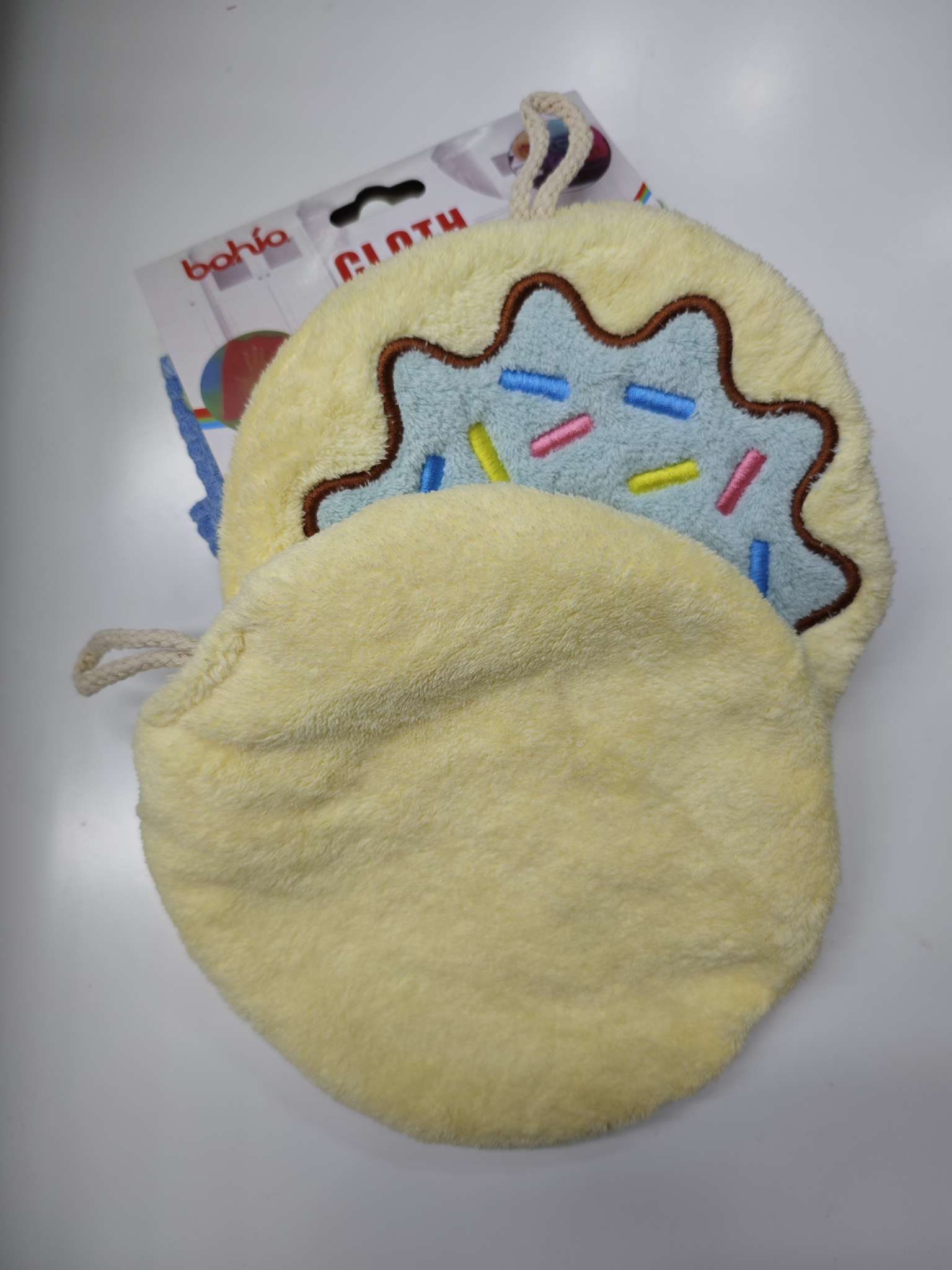 Thickened double-layer hanging cute pet Shanrong Lake hand towel pic 4