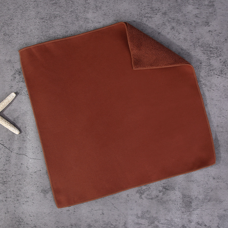 Hot-selling double-sided high-cleaning suede car wash towel pic 8